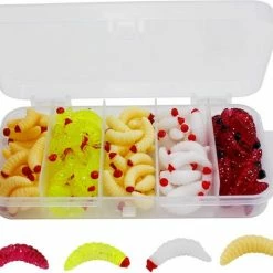 Merkloos Lok Wormen In Doos - 125 Stuks - Kunstaas - Snoek - Hengelsport - Baars - Roofvissen 5 Merkloos Lok Wormen In Doos - 125 Stuks - Kunstaas - Snoek - Hengelsport - Baars - Roofvissen -Mushie winkel 550x474 23