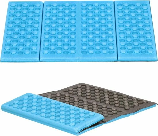 Springos Zitmat | Opvouwbaar Zitmatje | Zitkussen | 28 X 40 X 1 Cm | Blauw 25 Springos Zitmat | Opvouwbaar Zitmatje | Zitkussen | 28 X 40 X 1 Cm | Blauw - Afbeelding 25