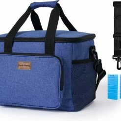 Weve Goods Packaway 4 Laags Geïsoleerde Koeltas - Lunchtas 15 Liter - Blauw