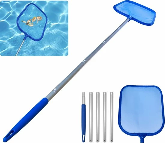 Poola Zwembad Schepnet - Inclusief 5-delige Steel - 150cm 3 Poola Zwembad Schepnet - Inclusief 5-delige Steel - 150cm - Afbeelding 3