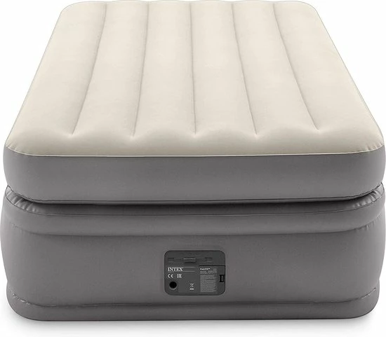 Intex Luchtbed Comfort Elevated Dura-beam 191 Cm Pvc Grijs 2 Intex Luchtbed Comfort Elevated Dura-beam 191 Cm Pvc Grijs - Afbeelding 2