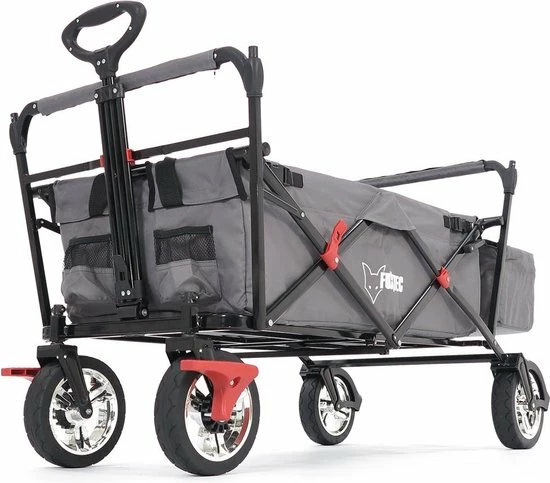 FUXTEC Bolderkar CT-500 - Grijs 5 FUXTEC Bolderkar CT-500 - Grijs - Afbeelding 5