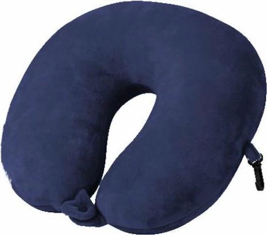 Cuddlebug Kussen - Nekkussen (reizen) - Blauw - U-vorm 8 Cuddlebug Kussen - Nekkussen (reizen) - Blauw - U-vorm - Afbeelding 8