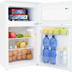 Exquisit KGC087-25-040FW - Koel-vriescombinatie - 4* Vriesgedeelte - 85 Liter - 40dB - Wit -Mushie  winkel 550x491 2