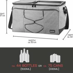 Bomoe Opvouwbare Koeltas IceBreezer KT53 - Koelbox Voor Onderweg - 53x37x32 Cm - 52 Liter - Picknicktas Perfect Voor Barbecues Of Festivals 11 Bomoe Opvouwbare Koeltas IceBreezer KT53 - Koelbox Voor Onderweg - 53x37x32 Cm - 52 Liter - Picknicktas Perfect Voor Barbecues Of Festivals -Mushie winkel 550x491
