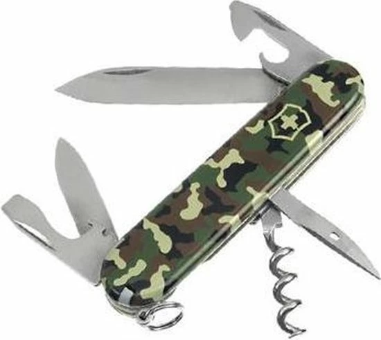 Victorinox Spartan Zakmes 91 Mm 12 Functies Camouflage 3 Victorinox Spartan Zakmes 91 Mm 12 Functies Camouflage - Afbeelding 3