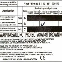 EasySwim Pro - Drijfpakje - Zwemvest & Zwembroek - Blauw - L : 24-28 Kg -Mushie  winkel 550x497