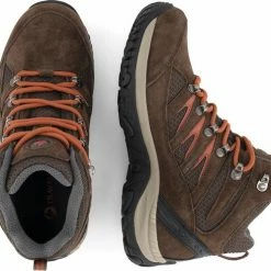 Travelin' Nyborg - Hoge Dames Wandelschoenen - Waterdicht En Ademend - Bruin Leer - Maat 36 -Mushie  winkel 550x497 5