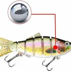 Merkloos Kunstaas Roofvis - Onderlijnen Roofvis - Kunstaas Set - Beweegbare Kunstaas - 5 Stukken -Mushie  winkel 550x498 2