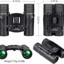 DrPhone APEX Series Compacte Draagbare 8x21mm Verrekijker Lens Zoom