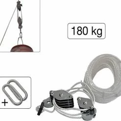 ES Handkatrol - 180kg - Hefhoogte 3m - 20m Touw 17 ES Handkatrol - 180kg - Hefhoogte 3m - 20m Touw -Mushie winkel 550x503 1