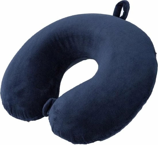 Cuddlebug Kussen - Nekkussen (reizen) - Blauw - U-vorm 1 Cuddlebug Kussen - Nekkussen (reizen) - Blauw - U-vorm