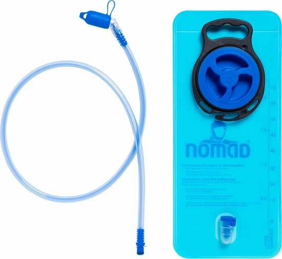 NOMAD® Waterzak 2 Liter - Incl Slang - Anti-lek Draaidop - Makkelijk Vullen En Schoonmaken - Universeel 4 NOMAD® Waterzak 2 Liter - Incl Slang - Anti-lek Draaidop - Makkelijk Vullen En Schoonmaken - Universeel - Afbeelding 4