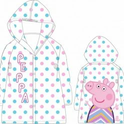 Peppa Pig Doorzichtige Hippe Regenjas Met Stippen Van Peppa Big Maat 110/116