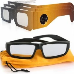 Eclipsbrillen.nl Eclips Bril Voor Zonsverduistering - 3+1 Eclipsbrillen - Familieverpakking