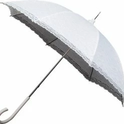 Falcone Bruidsparaplu Retro Romantic - Wit