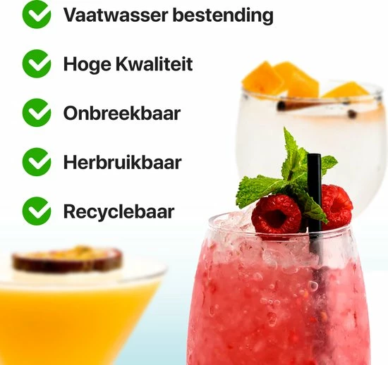 MyDrinkglass Plastic Wijnglazen Lissabon Zwart | Plastic Wijnglazen | 2 Stuks | Wijnglazen Witte Wijn | Wijnglazen Rood | Wijnglazen Set | Plastic Glazen | Zero Waste | Herbruikbaar | Onbreekbaar Wijnglas | 270 Ml | 3 MyDrinkglass Plastic Wijnglazen Lissabon Zwart | Plastic Wijnglazen | 2 Stuks | Wijnglazen Witte Wijn | Wijnglazen Rood | Wijnglazen Set | Plastic Glazen | Zero Waste | Herbruikbaar | Onbreekbaar Wijnglas | 270 Ml | - Afbeelding 3