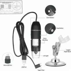 Colony Group - Digitale USB Microscoop - Microscoop Camera - 50-1600 X Vegroting Met 8x LED Verlichting 16 Colony Group - Digitale USB Microscoop - Microscoop Camera - 50-1600 X Vegroting Met 8x LED Verlichting -Mushie winkel 550x527 5