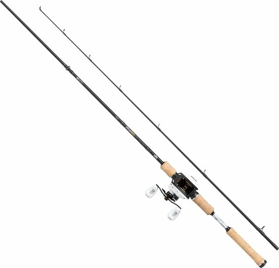 Baitcast Set - Abu Garcia - Max Pro - 1.98m - 15-60gram - Hengel + Reel 6 Baitcast Set - Abu Garcia - Max Pro - 1.98m - 15-60gram - Hengel + Reel - Afbeelding 6