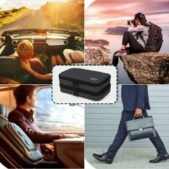 Merkloos Insuline Koeltas Etui Diabetes Tasje Met Ijspak Diabetes Clutch Zwart -Mushie  winkel 550x528 5