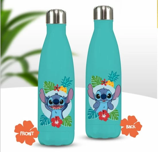 Paladone DISNEY - Stitch - Metalen Waterfles 1 Paladone DISNEY - Stitch - Metalen Waterfles