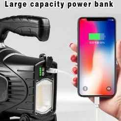 Liebra Zoeklicht Led, Led Zaklamp, Schijnwerper Led, Bouwlamp, Ledlamp Op Accu, Powerbank, Schijnlicht Led, Handlamp Led -Mushie  winkel 550x530 2