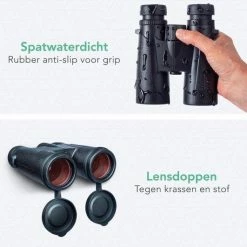 FEDEC Binoculaire Verrekijker - Met Smartphone Adapter - 10x Vergroting 42mm Objectief - Zwart 9 FEDEC Binoculaire Verrekijker - Met Smartphone Adapter - 10x Vergroting 42mm Objectief - Zwart -Mushie winkel 550x531