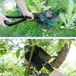 Navaris Multifunctionele Compacte Vouwbare Pionierschep - Vouwschop Met Tas Voor Kamperen, Wandelen, Trekken, Survival - Handzame Schep -Mushie  winkel 550x531 3