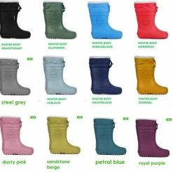 Druppies Regenlaarzen Gevoerd - Winter Boot - Paars - Maat 27 13 Druppies Regenlaarzen Gevoerd - Winter Boot - Paars - Maat 27 -Mushie winkel 550x532