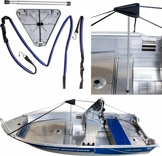 InfraDeskTrading BV Zeilspanner Voor Bootzeil | Boothoes Steunsysteem | Universeel | Supportpole Extra | Voorkom Waterzakken | Uitschuifbaar | Instelbaar 1 InfraDeskTrading BV Zeilspanner Voor Bootzeil | Boothoes Steunsysteem | Universeel | Supportpole Extra | Voorkom Waterzakken | Uitschuifbaar | Instelbaar