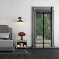 LUMEXX Vliegengordijn - Magnetisch - Glasvezel - 90x210 Cm - Hordeur - Deur - Zwart -Mushie  winkel 550x534 14