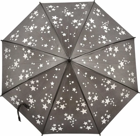 Esschert Design - Kinderparaplu Reflector Sterren 4 Esschert Design - Kinderparaplu Reflector Sterren - Afbeelding 4