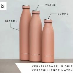 LARS NYSØM Roestvrijstalen Drinkfles 'Ren' 1000ml Bayberry -Mushie  winkel 550x538 2