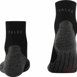 FALKE TK5 Wander Wool Short Wandelsokken Antiblaar Dun Sneldrogend Merinowol Zwart Heren Sportsokken - Maat 42-43 -Mushie  winkel 550x538 9