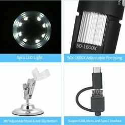 Colony Group - Digitale USB Microscoop - Microscoop Camera - 50-1600 X Vegroting Met 8x LED Verlichting 14 Colony Group - Digitale USB Microscoop - Microscoop Camera - 50-1600 X Vegroting Met 8x LED Verlichting -Mushie winkel 550x541 10