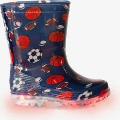 Scapino Kinder Regenlaarzen Homerun Met Lichtjes - Blauw - Maat 28 -Mushie  winkel 550x541 6