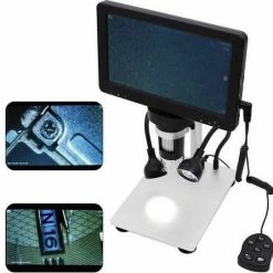 Microlong DM9 Digitale Microscoop Met 7 Inch Verstelbare Display 1080P Full Hd Camera Usb Met 8 Dimbare Led Lichten -Mushie  winkel 550x542 5