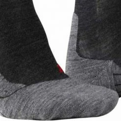 FALKE TK5 Wander Wandelsokken Mid-rise Zacht Thermisch Anti-blaar Antizweet Zonder Motief Met Elastische Boord Warm Admend Merinowol Grijs Dames Sportsokken - Maat 41-42 -Mushie  winkel 550x544 4