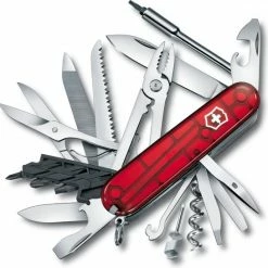 Victorinox CyberTool 41 Functies Transparant Rood