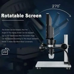Microlong DM9 Digitale Microscoop Met 7 Inch Verstelbare Display 1080P Full Hd Camera Usb Met 8 Dimbare Led Lichten -Mushie  winkel 550x546 4