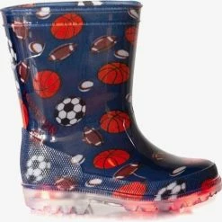Scapino Kinder Regenlaarzen Homerun Met Lichtjes - Blauw - Maat 28 -Mushie  winkel 550x546 6