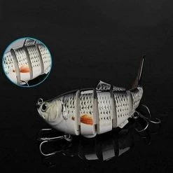 Merkloos Kunstaas Roofvis - Onderlijnen Roofvis - Kunstaas Set - Beweegbare Kunstaas - 5 Stukken -Mushie  winkel 550x547 11