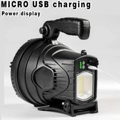 Liebra Zoeklicht Led, Led Zaklamp, Schijnwerper Led, Bouwlamp, Ledlamp Op Accu, Powerbank, Schijnlicht Led, Handlamp Led -Mushie  winkel 550x547 2