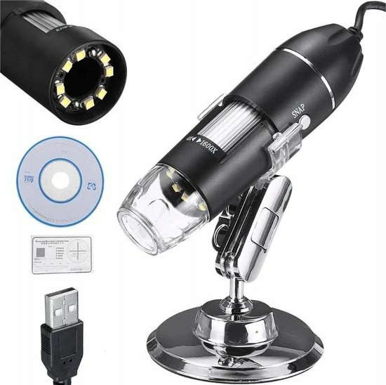 Iso Trade Digitale Microscoop Camera 2 Megapixel - USB 3.0 - Leerzaam Speelgoed - 1600x Zoom 11 Iso Trade Digitale Microscoop Camera 2 Megapixel - USB 3.0 - Leerzaam Speelgoed - 1600x Zoom - Afbeelding 11