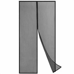 Goliving Magnetische Hordeur - Anti Muggen - Deurhor - Insectenhor - Vliegengordijn - Zwart