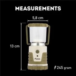 Favour LED Lantaarn L0541, Camping Lamp, Tentlamp, IPX4 Waterdicht, 250 Lumen, Schokbestendig, Draagbaar, Voor Buiten, Incl. Batterijen -Mushie  winkel 550x550 149