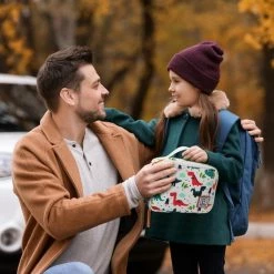 Brisby 4 Laags Geïsoleerde Koeltas - Lunchtas 1.5 Liter - Dinosaurus -Mushie  winkel 550x550 161