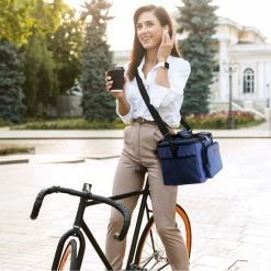 Weve Goods Packaway 4 Laags Geïsoleerde Koeltas - Lunchtas 15 Liter - Blauw -Mushie  winkel 550x550 183