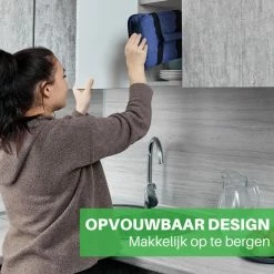 Weve Goods Packaway 4 Laags Geïsoleerde Koeltas - Lunchtas 15 Liter - Blauw -Mushie  winkel 550x550 186