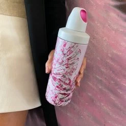 Kambukka Reno Geïsoleerde Drinkfles 500 ML - Monstera Leaves Met Draaidop -Mushie  winkel 550x550 196